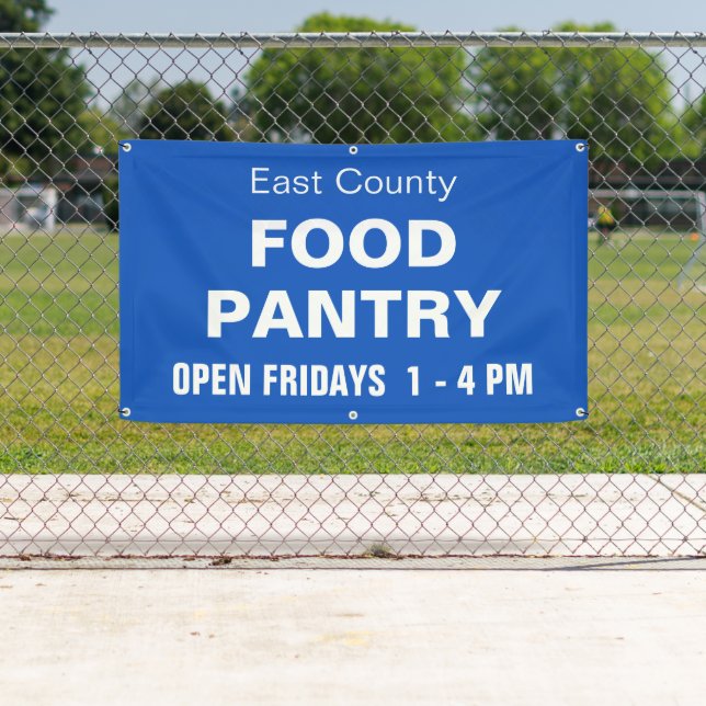 Custom Food Pantry Banner (Insitu)