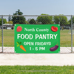 Custom Food Pantry Banner
