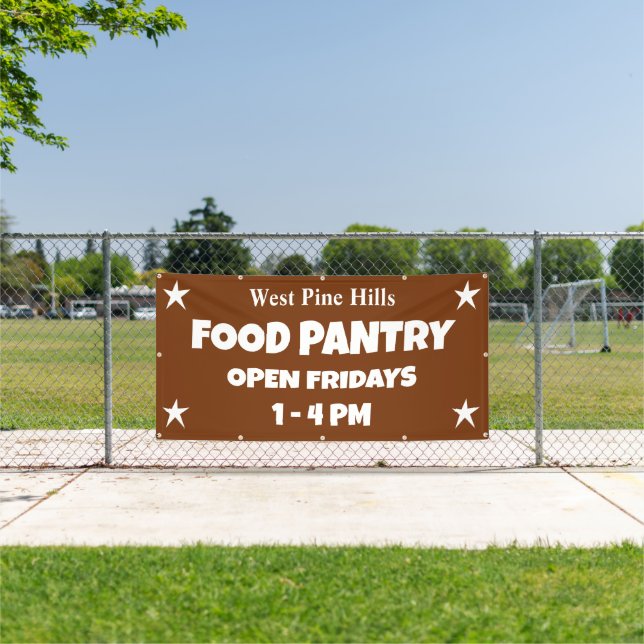 Custom Food Pantry Banner (Insitu)