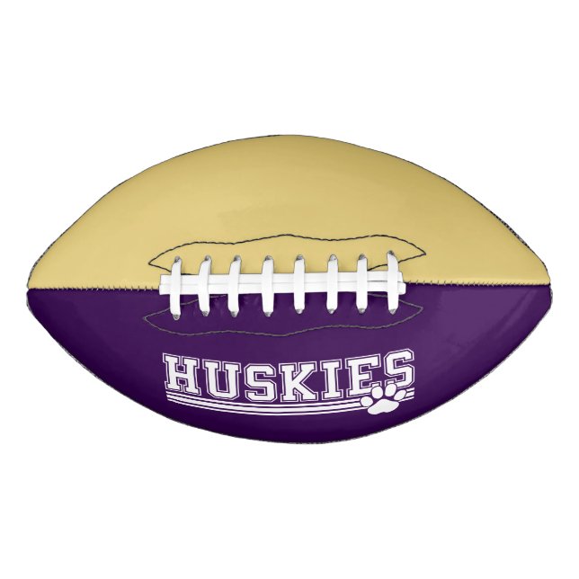 Custom Football-Huskies Football (Front)