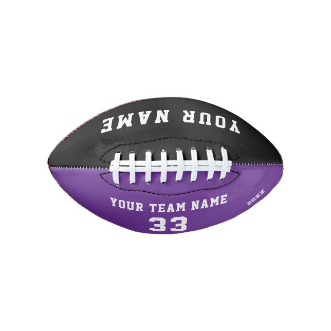 Custom Football Player Name Number Team Name (Front)