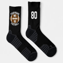 Custom Football Player Team Name and Number Sports