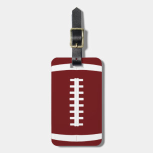 Custom Football Team Colour, Name and Player Numbe Luggage Tag