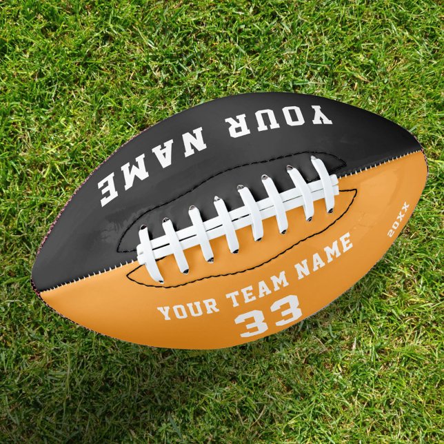 Custom Football with Name, Number and Team Name (Creator Uploaded)