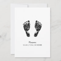 Custom Footprint  | Upload Your Baby Footprint To 