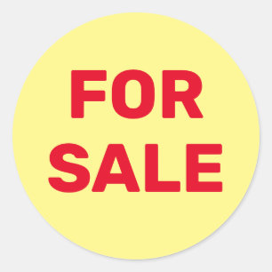 Custom For Sale  Classic Round Sticker