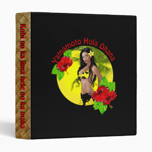 Custom For Yamamoto Hula Ohana Binder