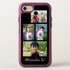 Custom Four Photo Collage Personalized Name