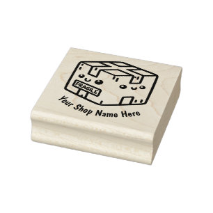 Custom Fragile Stamp for Small Business or Shop