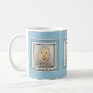 Custom Frame to Add Your Art Or Photo Coffee Mug