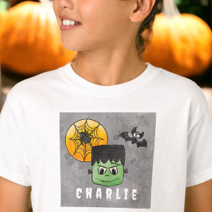 Custom Frankenstein Halloween T-Shirt