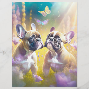 Custom French Bulldog Breeder flyer Pull Tabs