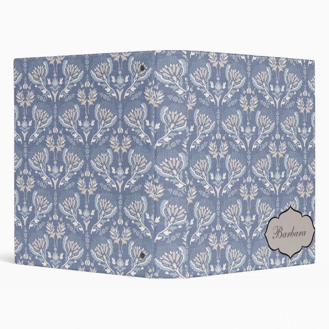 Custom French Country Damask    Binder (Background)
