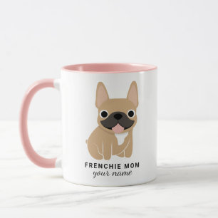 Custom Frenchie Mom Mug, French Bulldog mug