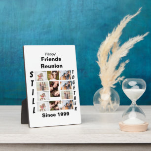 Custom Friends Reunion 11 Photo Collage  Plaque