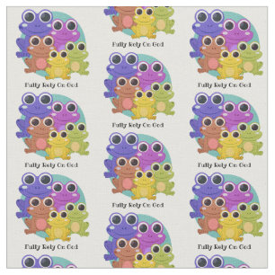 Custom Frog Fabric