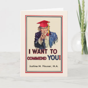 Custom Front, Congratulations on Graduation Card