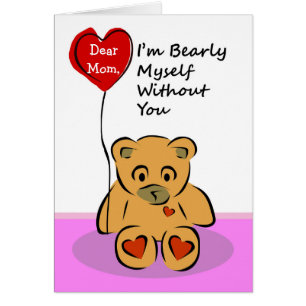 Custom Front, Missing My Mom, Bearly Myself