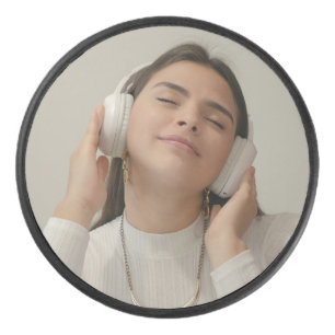 Custom Full Photo Modern   Hockey Puck