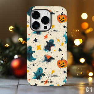 Custom Fun Halloween with Name and Quote Case-Mate iPhone 14 Pro Case