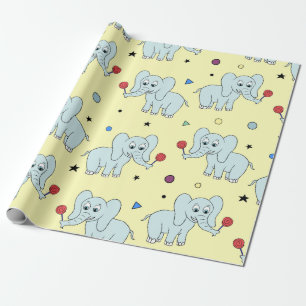 Custom Fun Kid's Birthday  Wrapping Paper