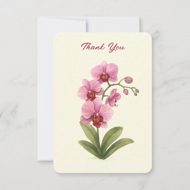 Custom Funeral Thank You Card (Front)