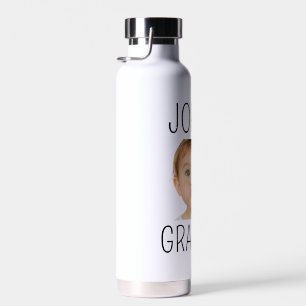 Custom Funny Baby Photo Grandpa Mug Personalized Water Bottle