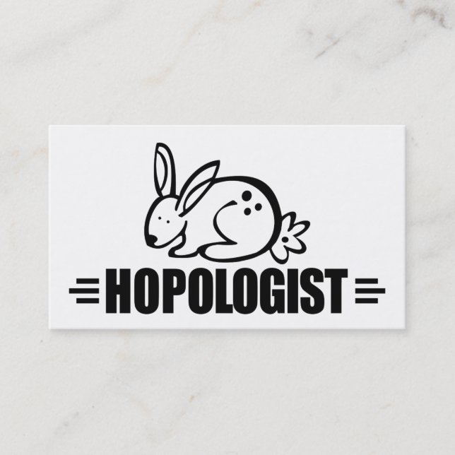 Custom Funny Bummy Business Card (Front)