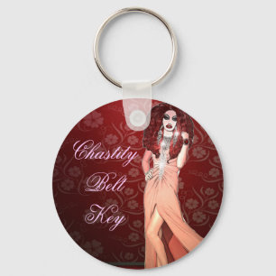 Custom Funny Drag Queen Keychain