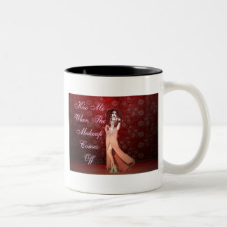Custom Funny Drag Queen Two-Tone Coffee Mug