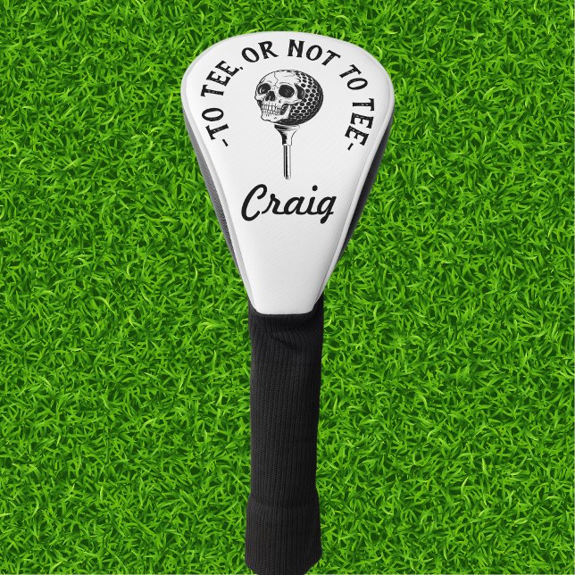 Custom Funny Golfer Quote Simple Golf Head Cover (Creator Uploaded)