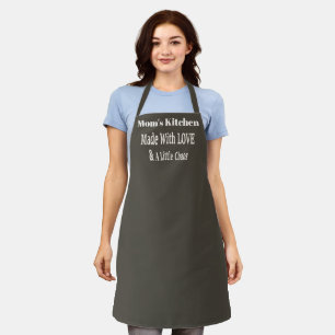 Custom Funny Made With Love Apron