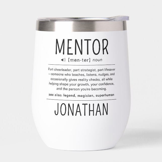  Custom Funny Mentor Coach Adviser Appreciation (Gauche)