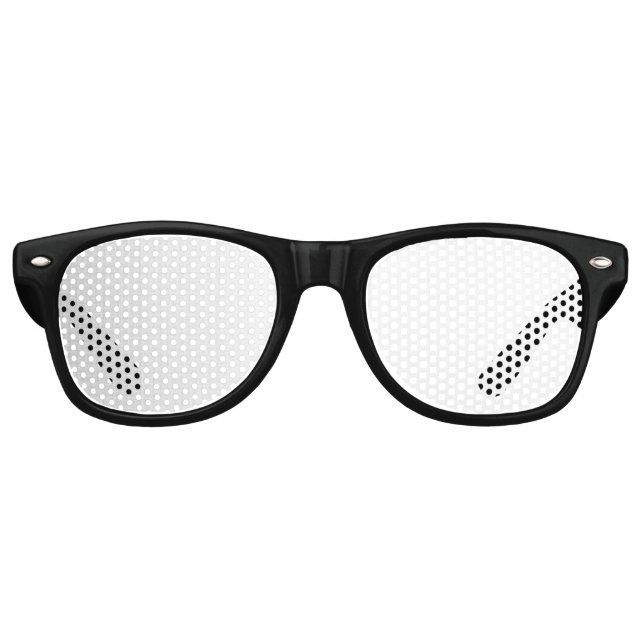 Custom Funny Personalized Gift Bags Retro Sunglasses (Front)