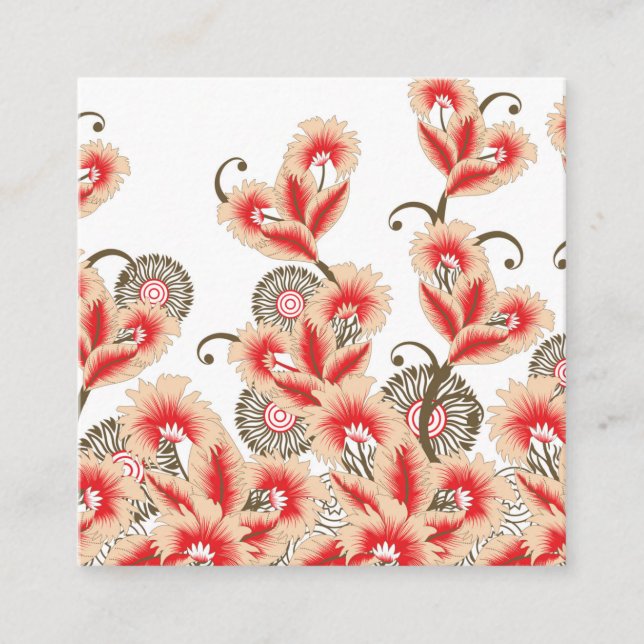 Custom Funny Personalized Gift Bags Square Business Card (Front)