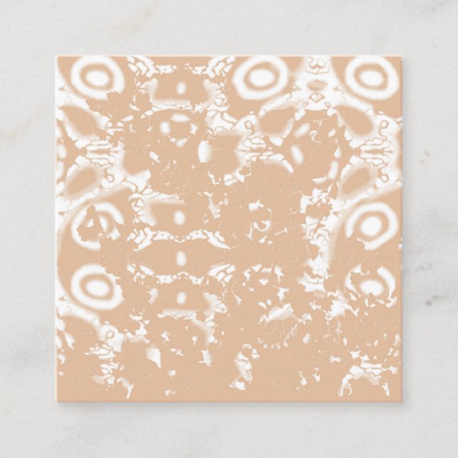 Custom Funny Personalized Gift Bags Square Business Card (Front)