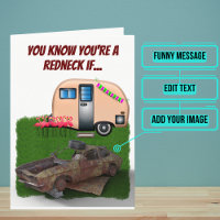 Custom Funny Redneck Car Joke Birthday