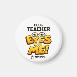 Custom Funny Teacher Gifts Personalized by School Magnet