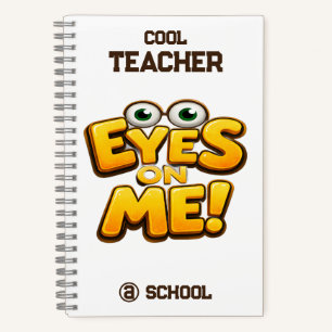 Custom Funny Teacher Gifts Personalized by School Notebook