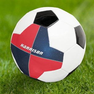 Custom Galaxy Space Personalized Soccer Ball