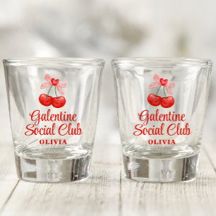 Custom Galentine's Party Favour Gift, Shot glass
