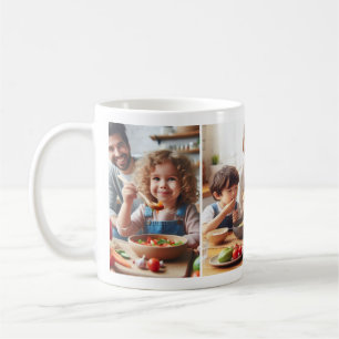 Custom Gallery of Three Photos Coffee Mug