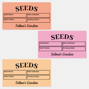 Custom Garden Seed