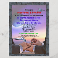 Custom Gay Sci Fi Commitment Ceremony Invitations