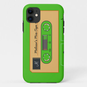 Custom Geen Mix-Tape iPhone 11 Case