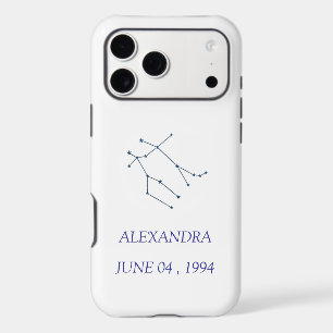 Custom Gemini Constellation iPhone Case - Personal