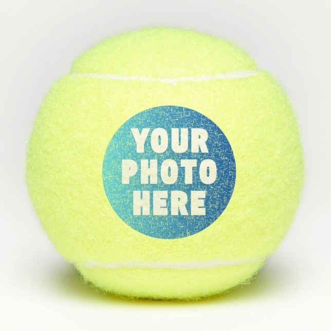 Custom Generic Unbranded Personalized Tennis Ball  (Front)