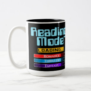 Custom Genre Reading Mode Two-Tone Coffee Mug