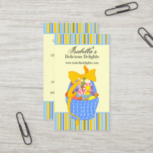 Custom Gift Basket Business Card