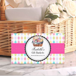 Custom Gift Basket Business Card